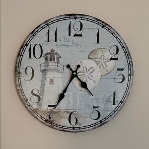 Wall Clock, Beach theme